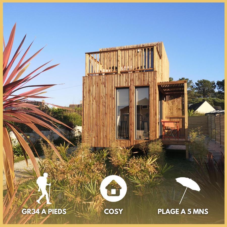 卡松Tiny House Proche De Morgat别墅 外观 照片